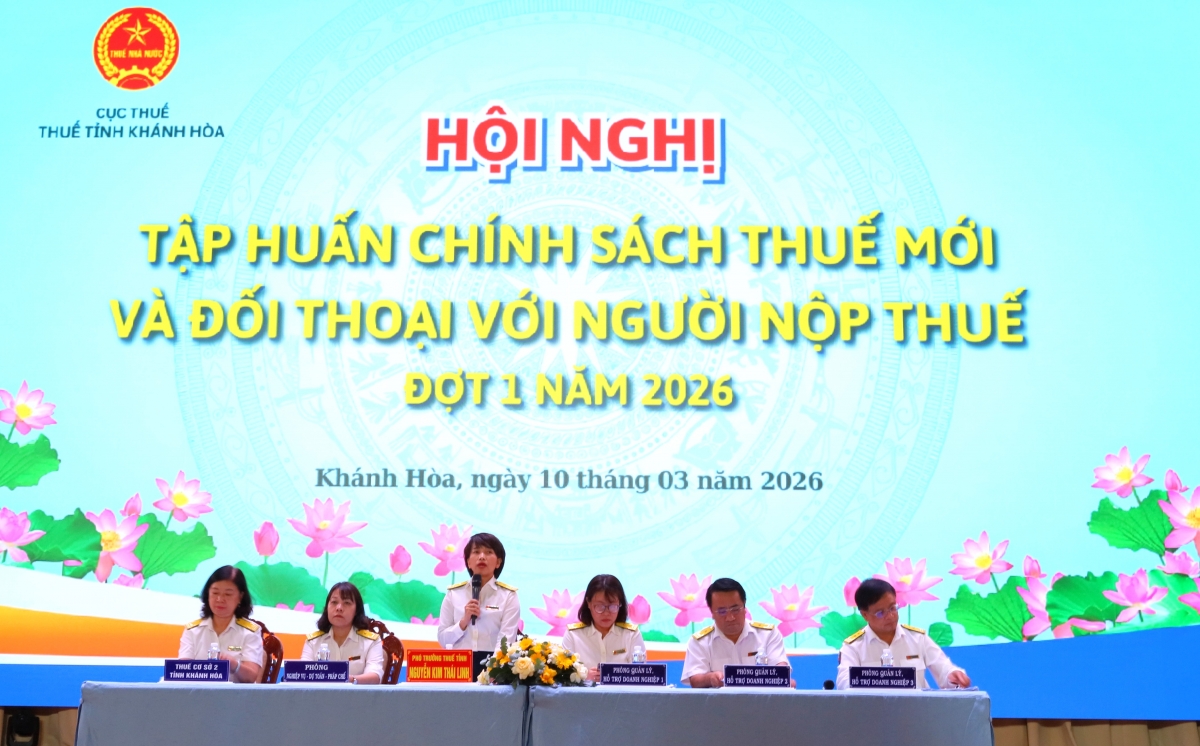 Thuế tỉnh Khánh Hòa: Hướng dẫn doanh nghiệp thực hiện chính sách thuế mới
