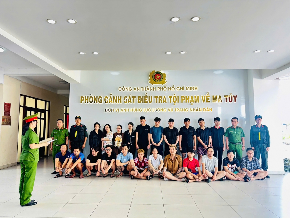 Các đối tượng trong đường dây vận chuyển trái phép chất ma túiy bị bắt giữ