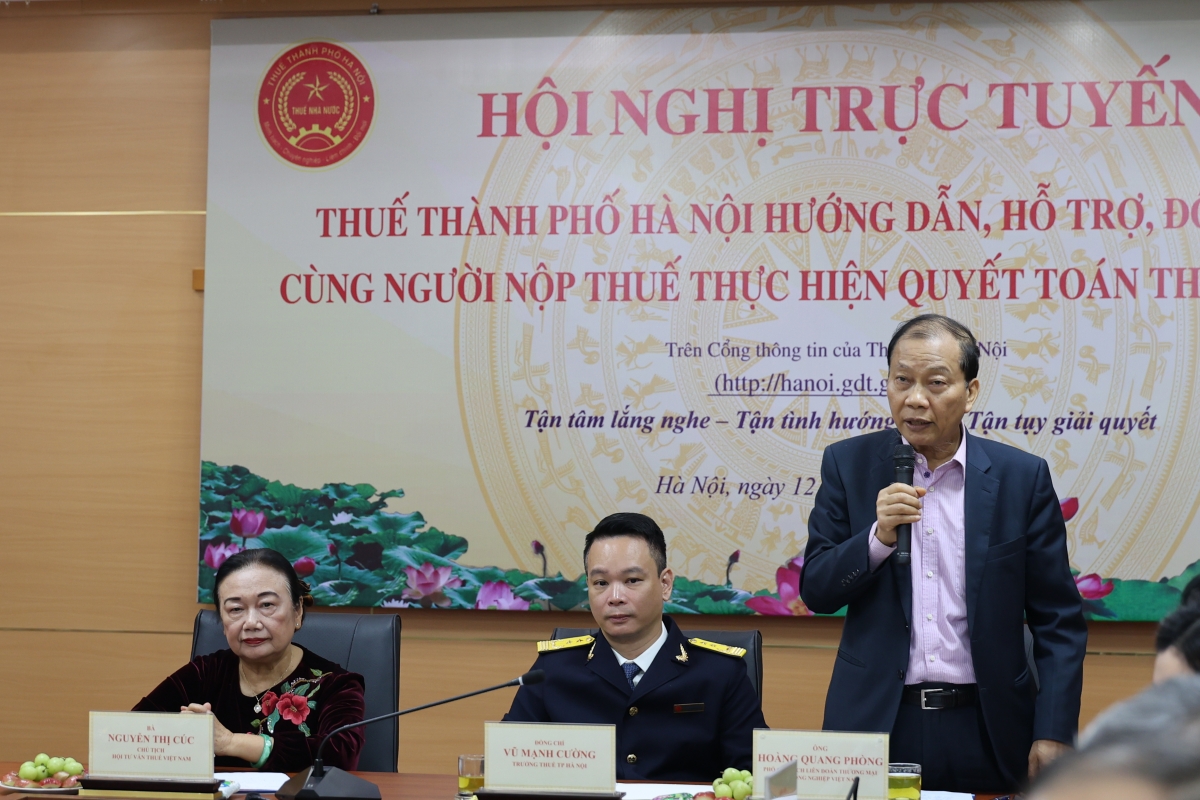 Thuế TP. Hà Nội: Đối thoại trực tuyến, hỗ trợ người nộp thuế thực hiện quyết toán thuế 2025