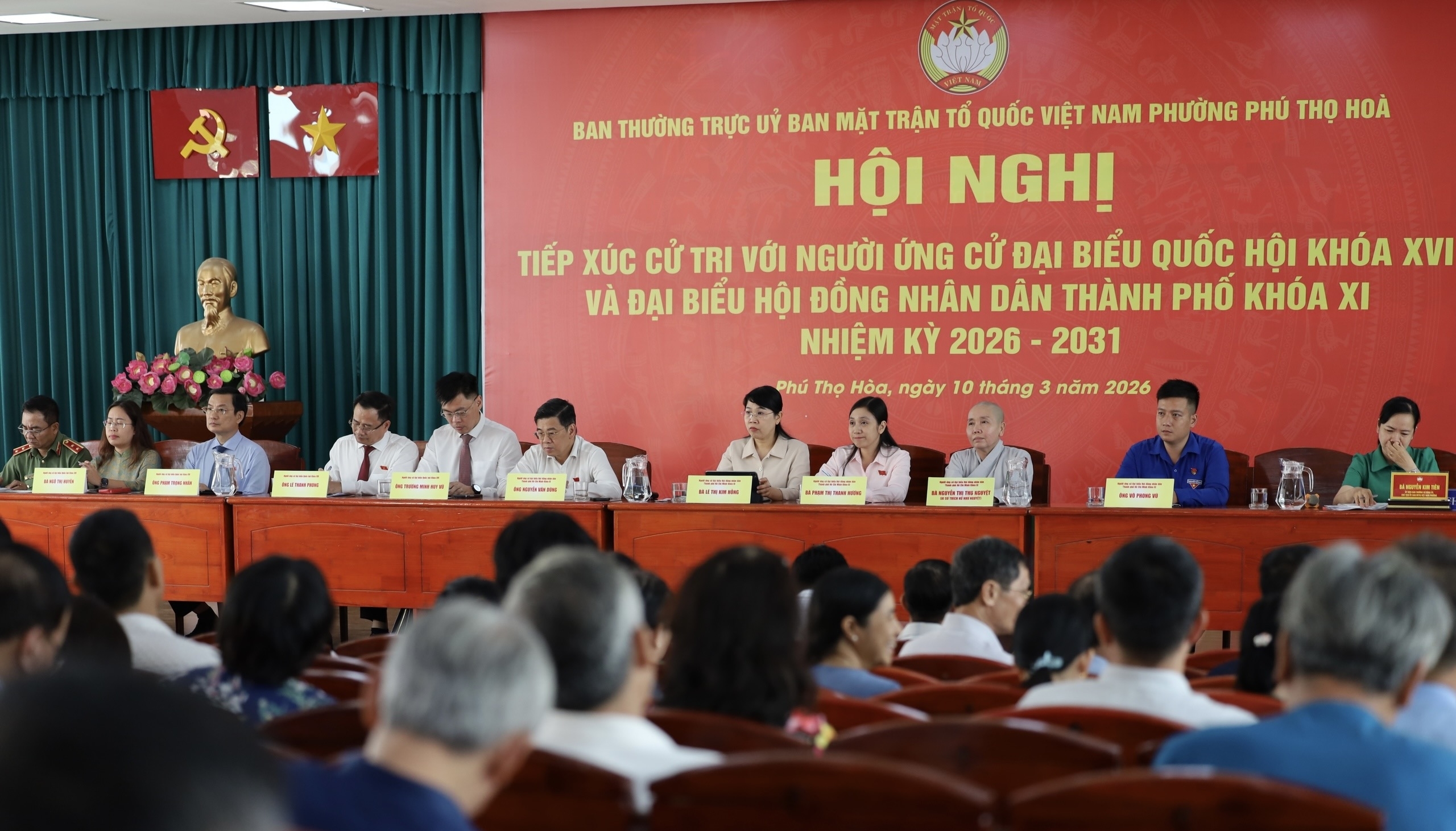 Cử tri TP. Hồ Chí Minh gửi gắm niềm tin vào đại biểu dân cử