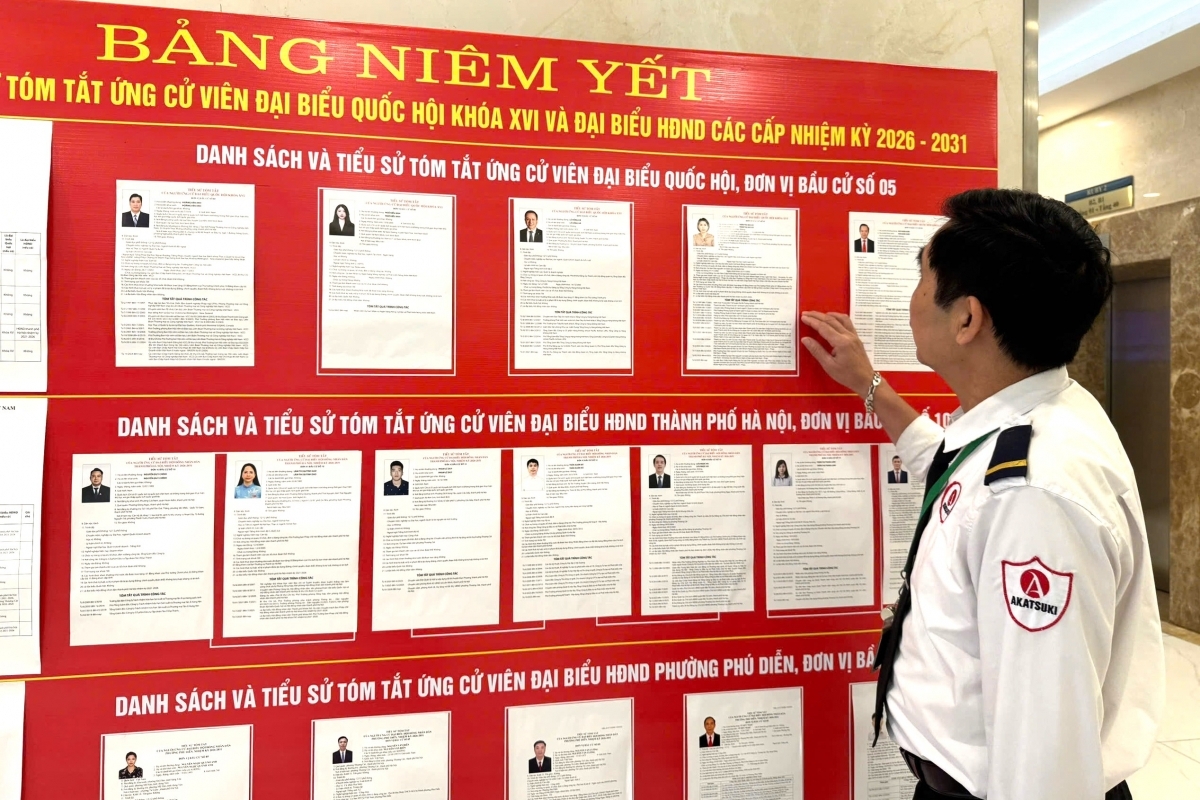 Mỗi lá phiếu cử tri - Trách nhiệm chọn người đủ đức, đủ tài đại diện cho Nhân dân