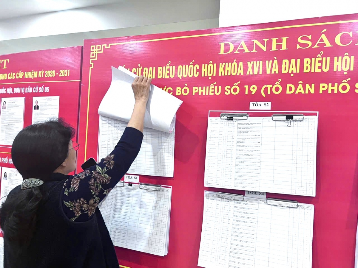 Bầu cử ngày 15/3: Những quy định cử tri cần nắm rõ khi đi bỏ phiếu Bầu cử ngày 15/3: Những quy định cử tri cần nắm rõ khi đi bỏ phiếu