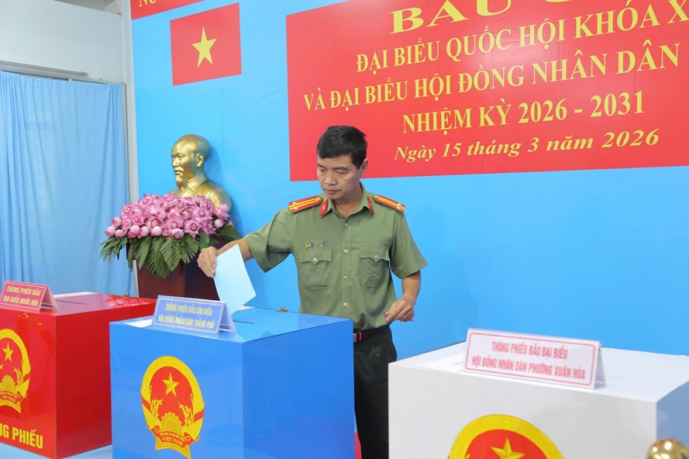 TP. Hồ Chí Minh: Hơn 9,7 triệu cử tri nô nức thực hiện quyền và nghĩa vụ công dân