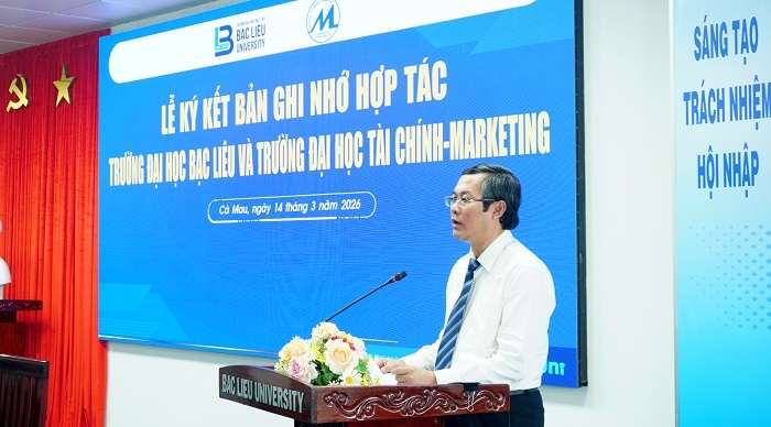 Đại học Tài chính - Marketing và Đại học Bạc Liêu ký kết hợp tác nâng cao chất lượng đào tạo Đại học Tài chính - Marketing và Đại học Bạc Liêu ký kết hợp tác nâng cao chất lượng đào tạo