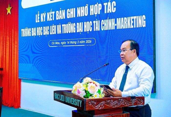 Đại học Tài chính - Marketing và Đại học Bạc Liêu ký kết hợp tác nâng cao chất lượng đào tạo Đại học Tài chính - Marketing và Đại học Bạc Liêu ký kết hợp tác nâng cao chất lượng đào tạo
