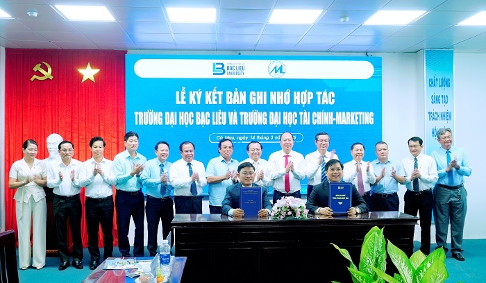 Đại học Tài chính - Marketing và Đại học Bạc Liêu ký kết hợp tác nâng cao chất lượng đào tạo Đại học Tài chính - Marketing và Đại học Bạc Liêu ký kết hợp tác nâng cao chất lượng đào tạo