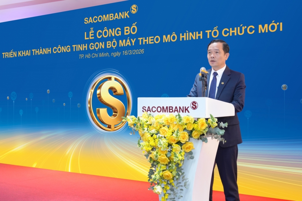 Sacombank “tái định hình” bộ máy, tăng tốc hoàn tất tái cơ cấu
