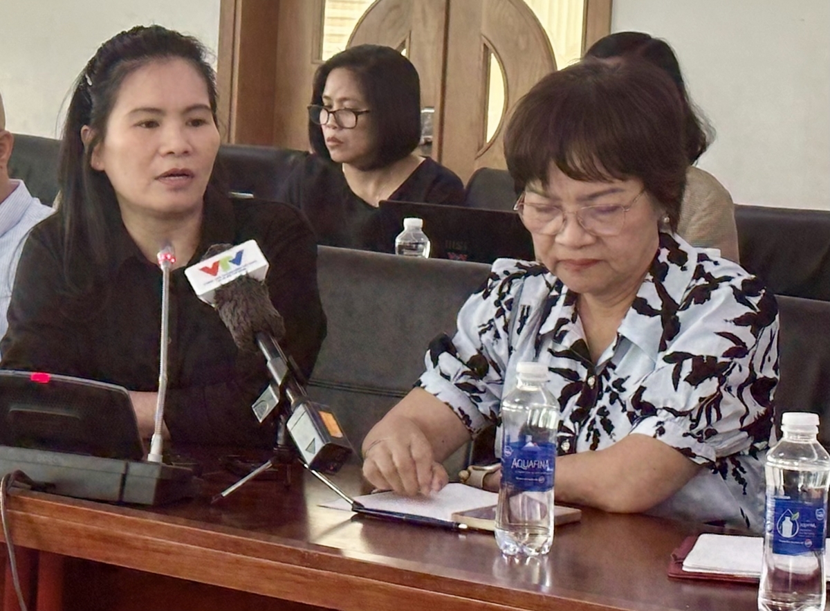 bà Phan Thị Thanh Xuân, Phó Chủ tịch, kiêm Tổng Thư ký Hiệp hội Da- Giày -Túi xách Việt Nam 