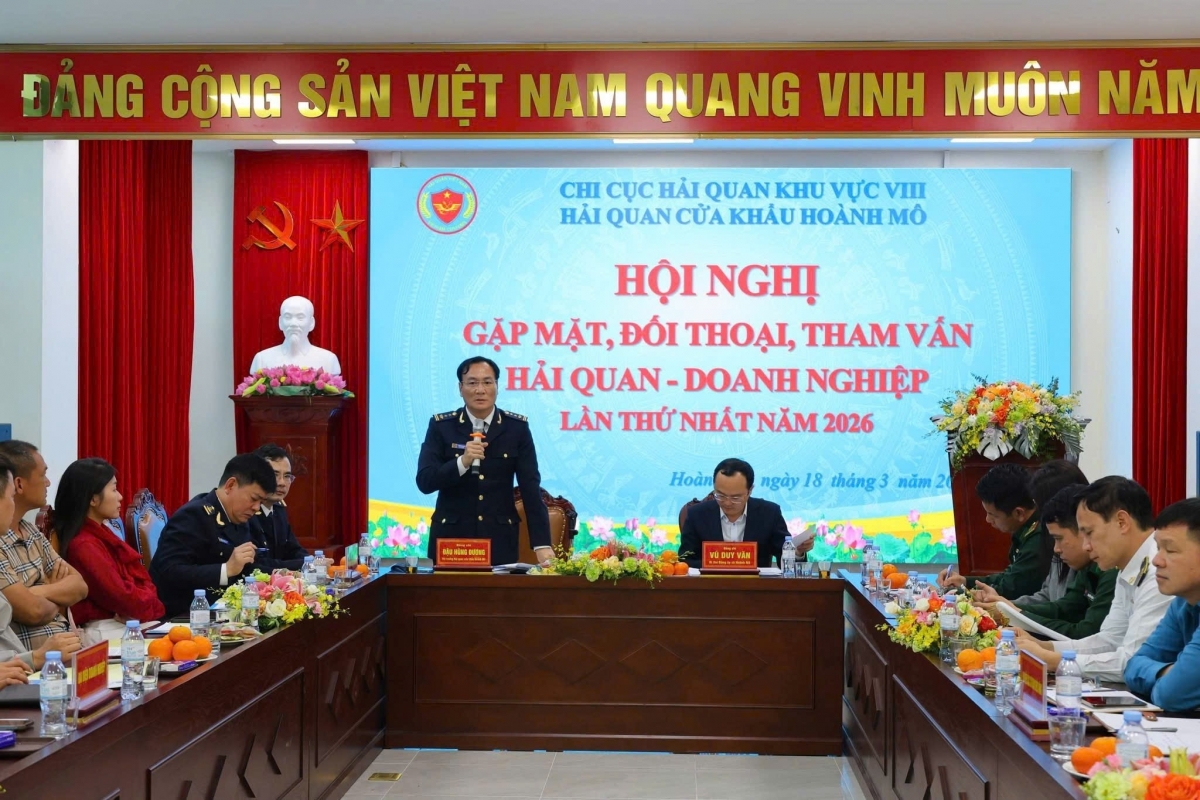 Hải quan cửa khẩu Hoành Mô thu hút thêm 36 doanh nghiệp mới