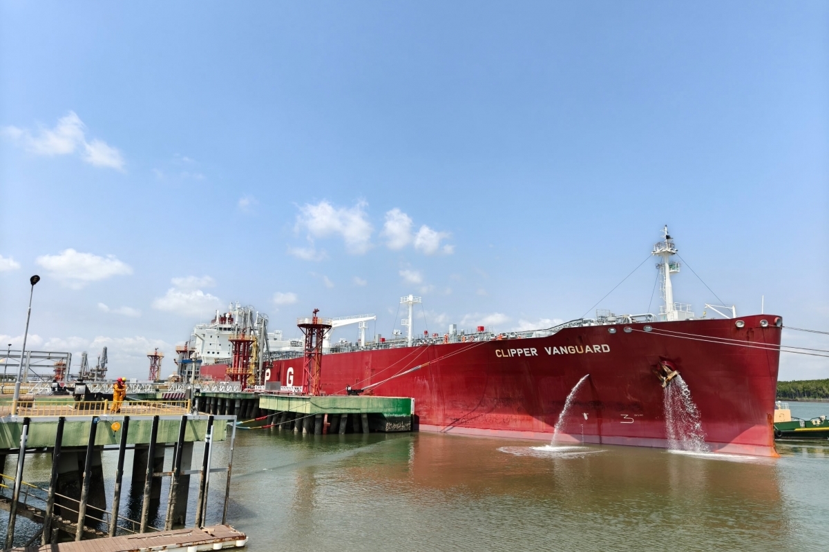 Nhập khẩu 38.000 tấn LPG từ Australia, đảm bảo nguồn cung cho nhu cầu nội địa