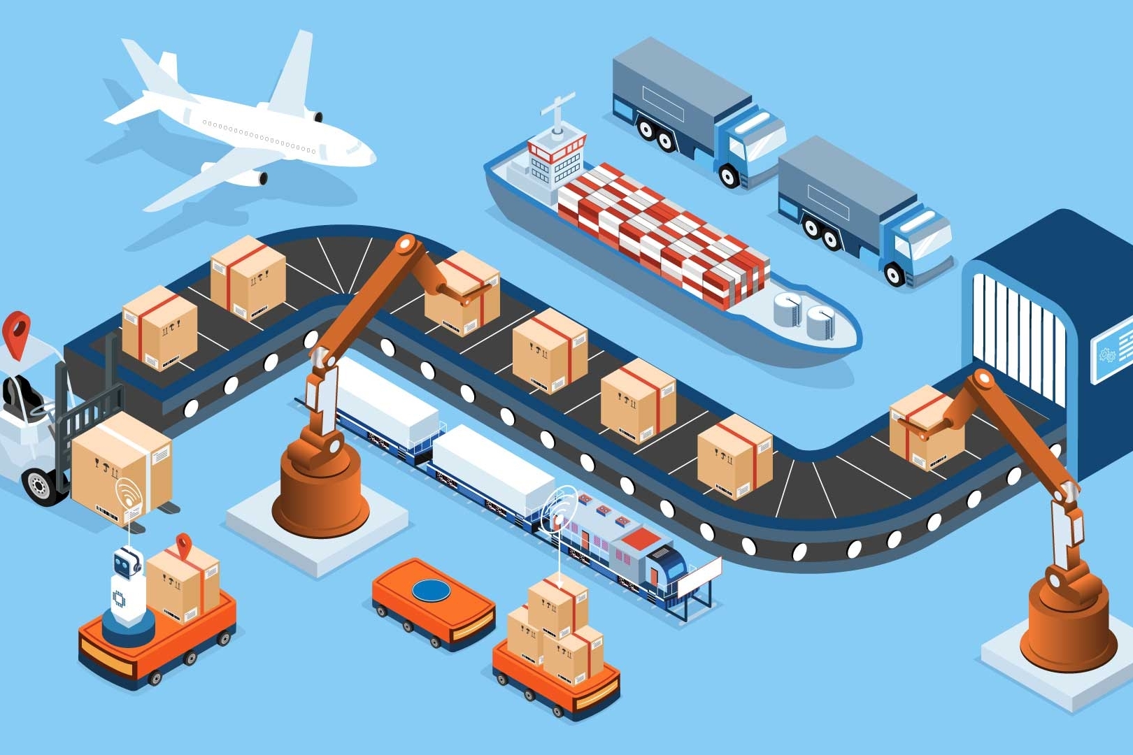 Chính sách thuế đối với dịch vụ logistics và thương mại điện tử xuyên biên giới