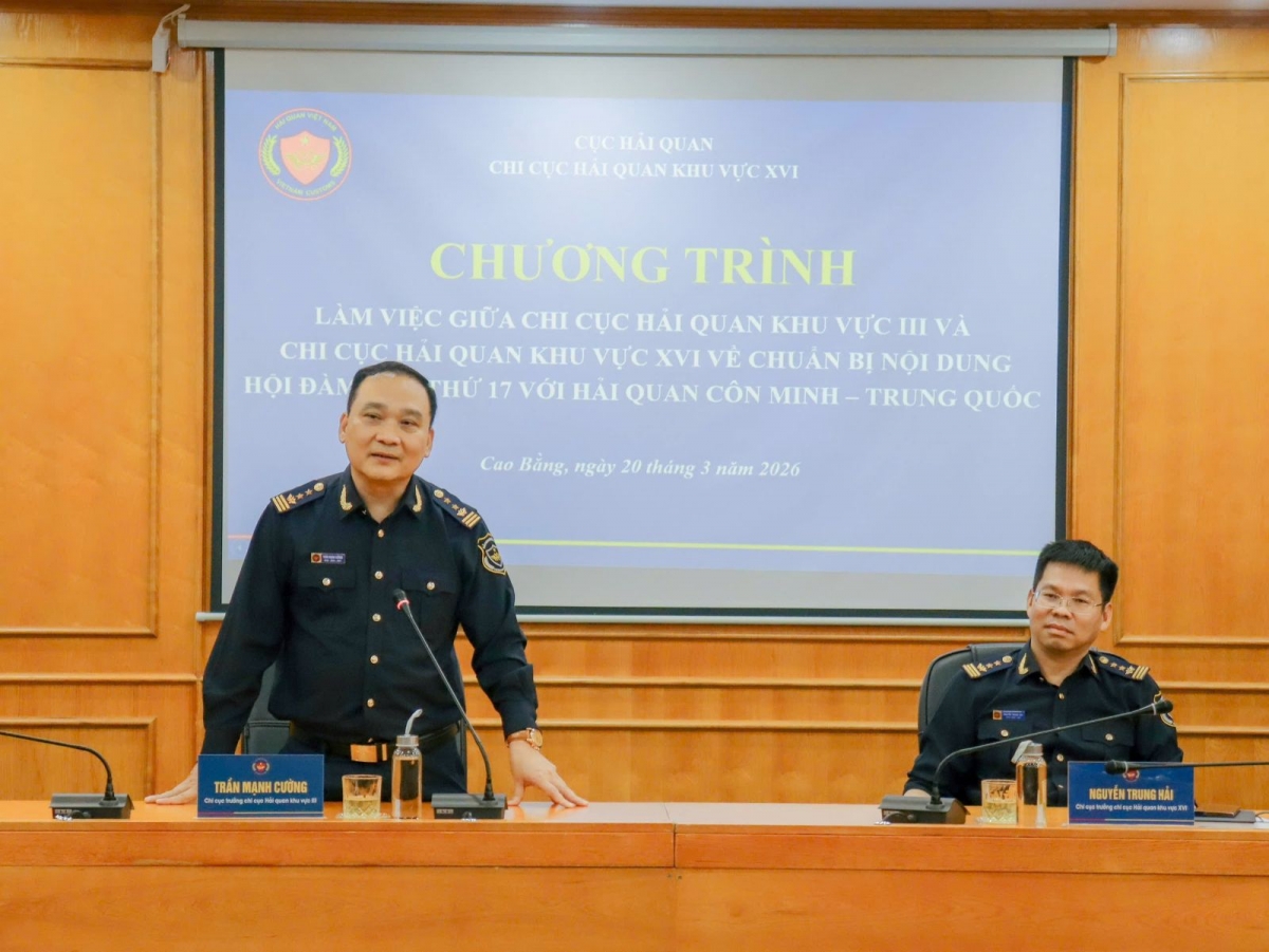 Sẵn sàng cho Hội đàm lần thứ 17 với Hải quan Côn Minh (Trung Quốc)
