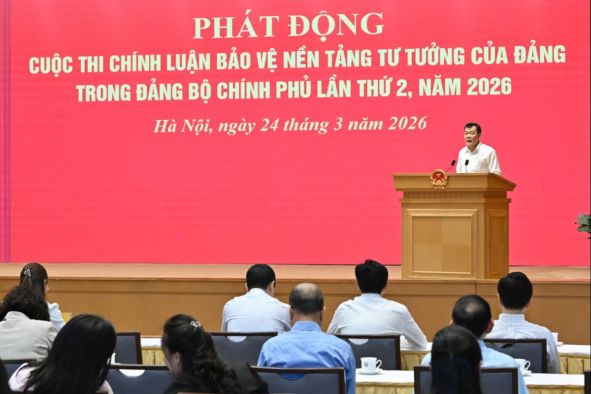 Đảng ủy Bộ Tài chính thành lập Ban Tổ chức Cuộc thi chính luận bảo vệ nền tảng tư tưởng của Đảng năm 2026
