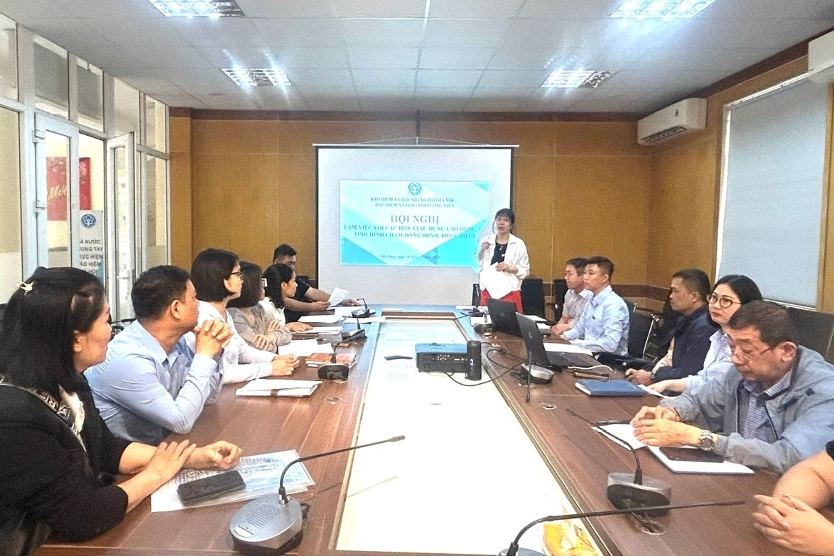 BHXH cơ sở Long Biên (TP. Hà Nội) thu hồi hơn 1 tỷ đồng nợ bảo hiểm xã hội sau đợt đôn đốc