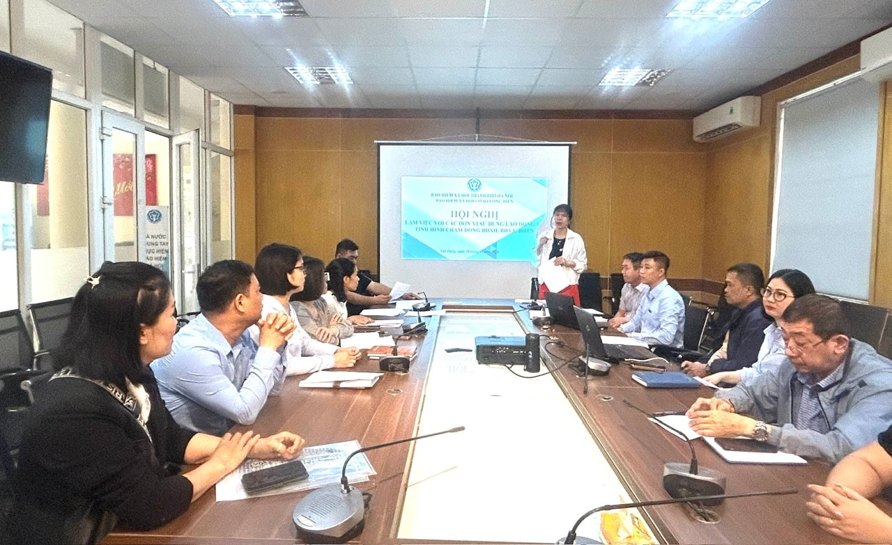 BHXH cơ sở Long Biên (TP. Hà Nội) thu hồi hơn 1 tỷ đồng nợ bảo hiểm xã hội sau đợt đôn đốc