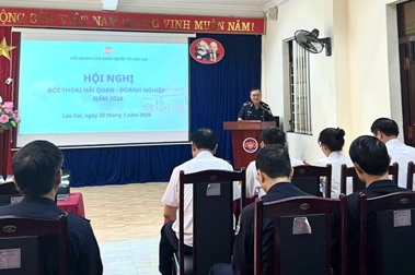 Hải quan cửa khẩu quốc tế Lào Cai: Đối thoại, gỡ vướng cho hơn 60 doanh nghiệp