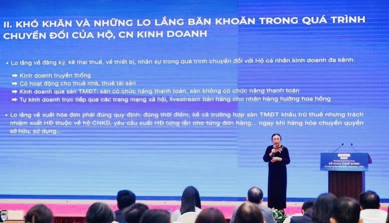 “Giải mã” nỗi lo của hộ kinh doanh khi chuyển sang kê khai thuế
