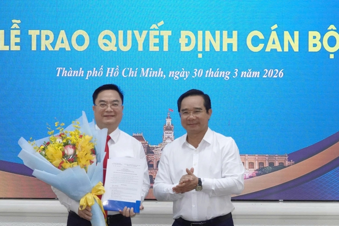 Ông Hoàng Vũ Thảnh làm Giám đốc Sở Tài chính TP. Hồ Chí Minh