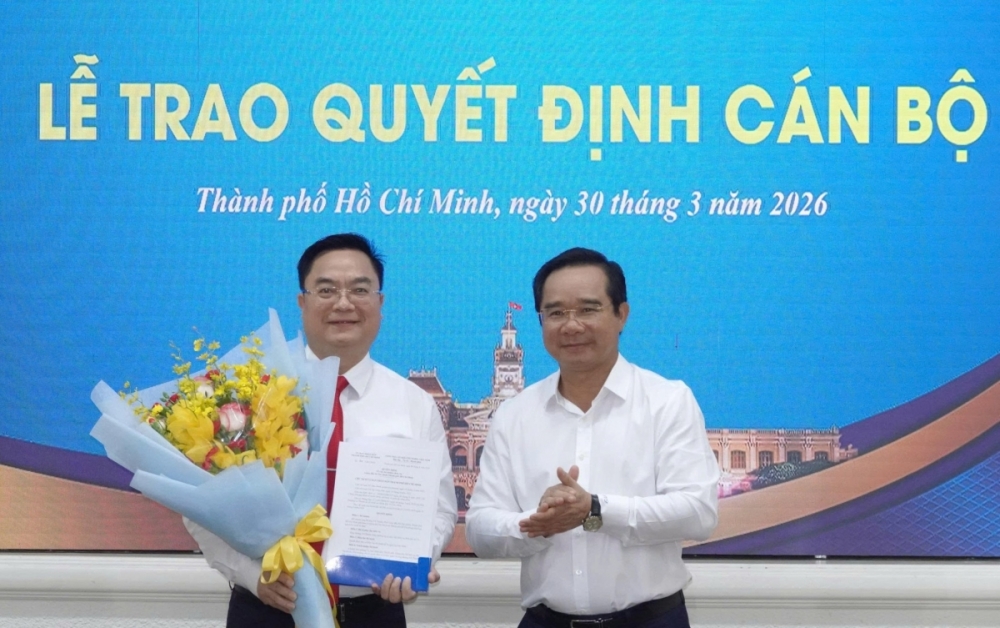 Ông Hoàng Vũ Thảnh làm Giám đốc Sở Tài chính TP. Hồ Chí Minh