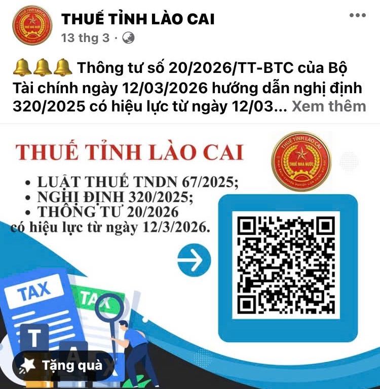 Bước chuyển trong hỗ trợ người nộp thuế ở Lào Cai
