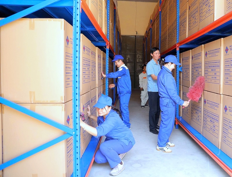Tổng mức dự trữ quốc gia được tăng cường qua các năm Tổng mức dự trữ quốc gia được tăng cường qua các năm
