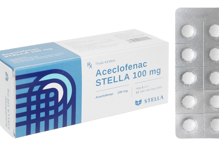 Thu hồi thuốc Aceclofenac STELLA không đạt chuẩn trên toàn quốc