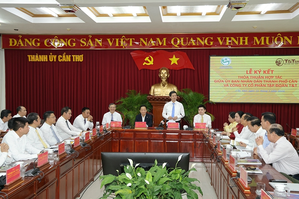 Tập đoàn T&T mong muốn đầu tư vào hàng loạt dự án đô thị, năng lượng lớn ở Cần Thơ Tập đoàn T&T mong muốn đầu tư vào hàng loạt dự án đô thị, năng lượng lớn ở Cần Thơ