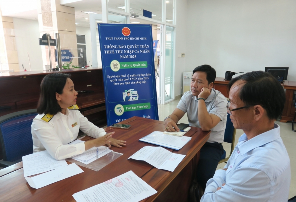 Thuế TP. Hồ Chí Minh lưu ý những điểm quan trọng đối với cá nhân trực tiếp quyết toán thuế
