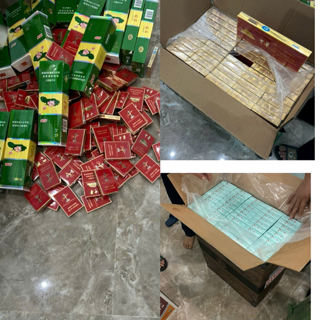 Hải quan khu vực VII triệt phá 2 vụ vận chuyển thực phẩm bẩn và thuốc lá lậu