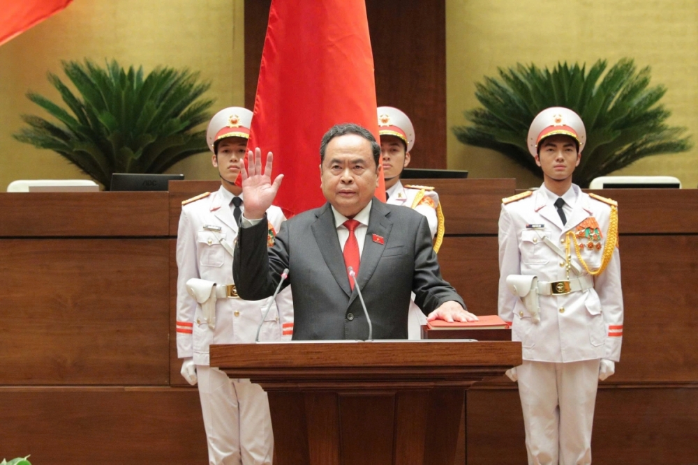 Chủ tịch Quốc hội Trần Thanh Mẫn tái đắc cử khoá XVI