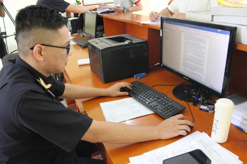 Hoạt động nghiệp vụ tại Hải quan cửa khẩu cảng Vũng Áng