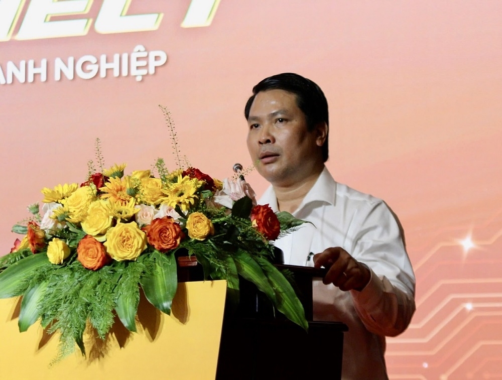 Ông Hà Vũ Sơn, Giám đốc Sở Công Thương thành phố Cần Thơ phát biểu tại sự kiện. Ông Hà Vũ Sơn, Giám đốc Sở Công Thương thành phố Cần Thơ phát biểu tại sự kiện.