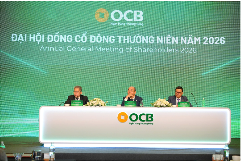 Ngân hàng OCB tăng vốn điều lệ lên 30.625 tỷ đồng trong năm 2026 Ngân hàng OCB tăng vốn điều lệ lên 30.625 tỷ đồng trong năm 2026