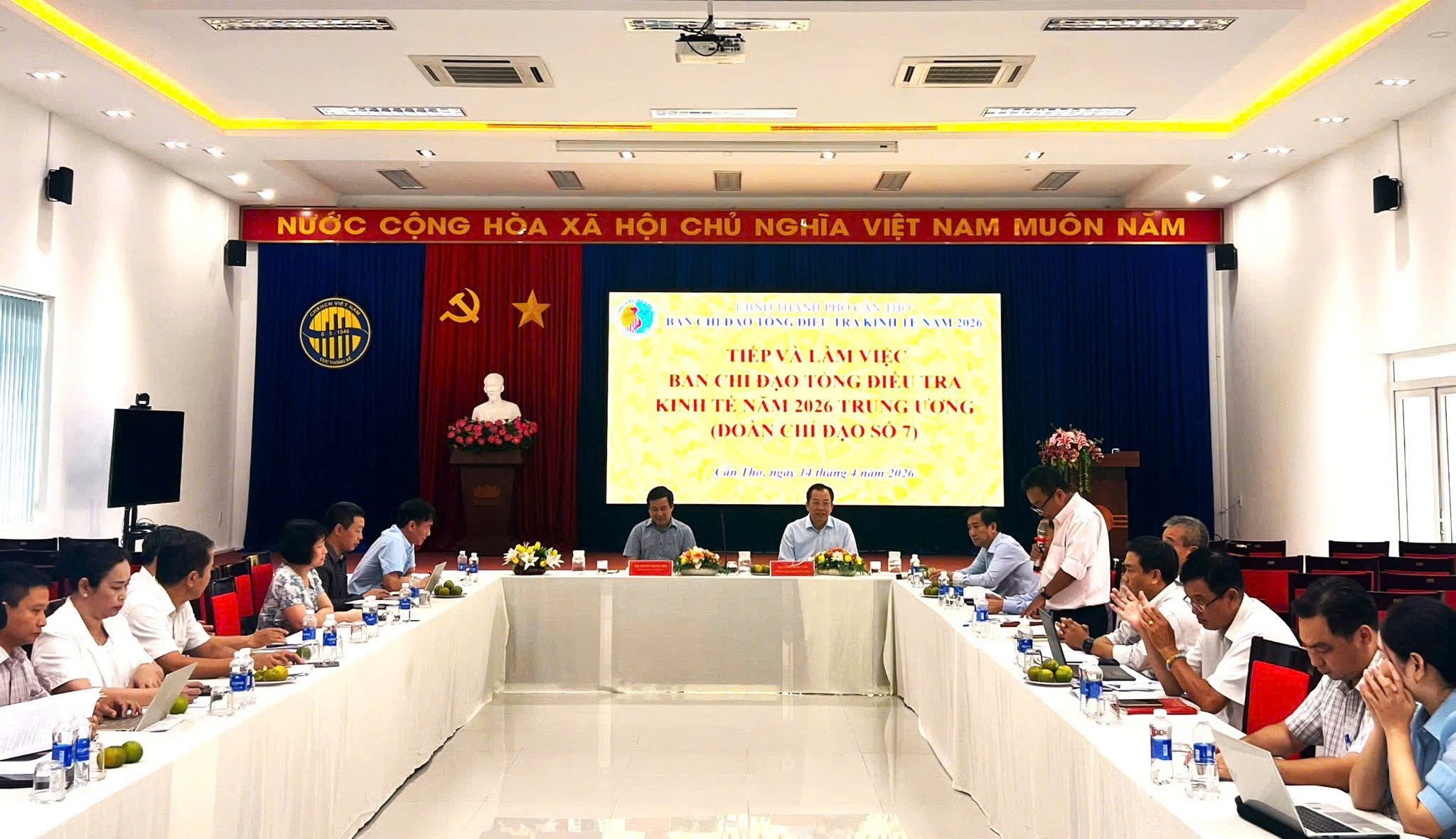 Cần Thơ: Kịp thời tháo gỡ vướng mắc, đẩy nhanh tiến độ Tổng điều tra kinh tế 2026