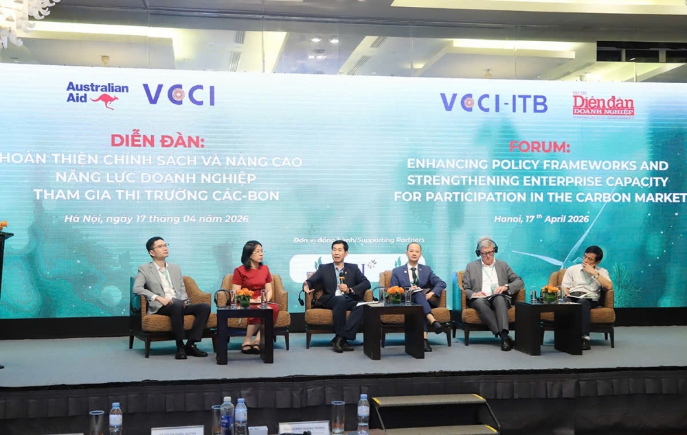 Tạo nền tảng chính sách cho doanh nghiệp chủ động tham gia thị trường các-bon