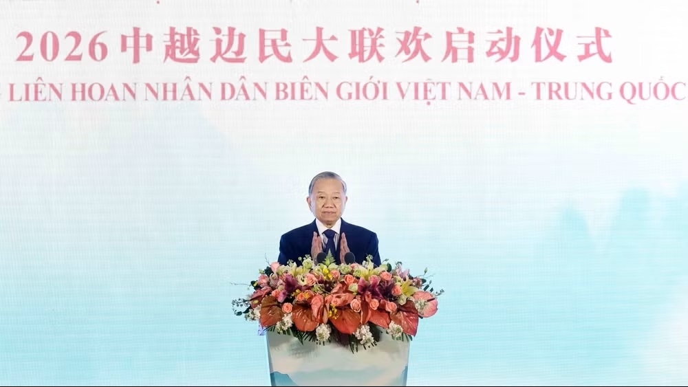 Tổng Bí thư, Chủ tịch nước Tô Lâm dự Liên hoan nhân dân biên giới Việt Nam-Trung Quốc năm 2026 Tổng Bí thư, Chủ tịch nước Tô Lâm dự Liên hoan nhân dân biên giới Việt Nam-Trung Quốc năm 2026