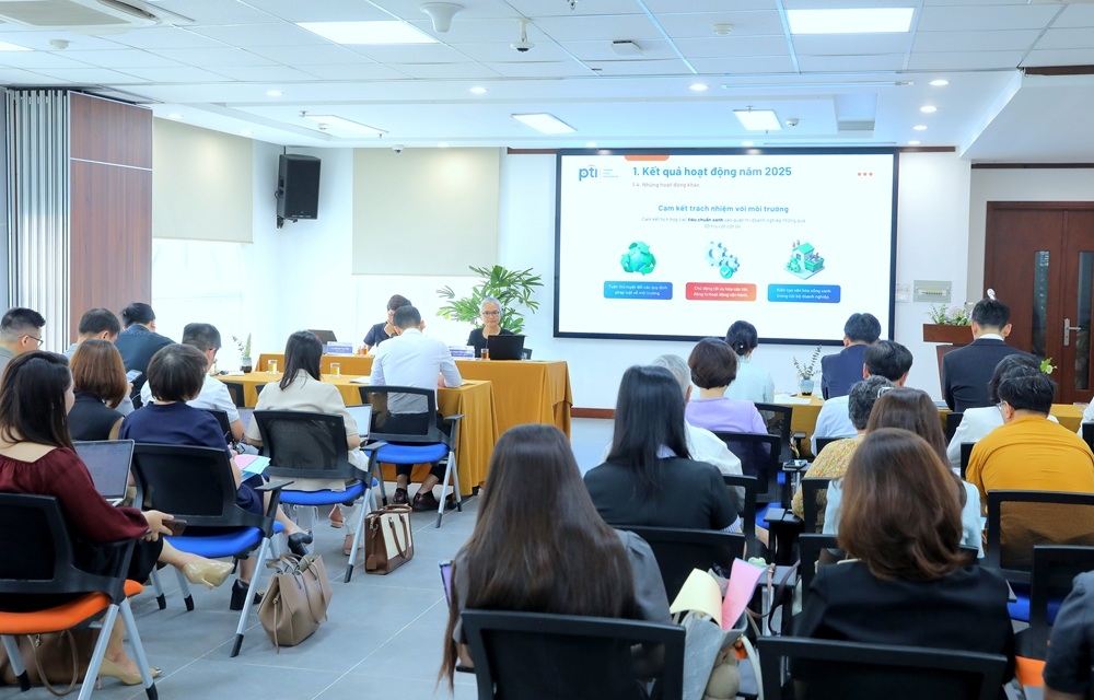 Đại hội đồng cổ đông PTI: Đặt mục tiêu lãi hơn 320 tỷ đồng năm 2026 Đại hội đồng cổ đông PTI: Đặt mục tiêu lãi hơn 320 tỷ đồng năm 2026