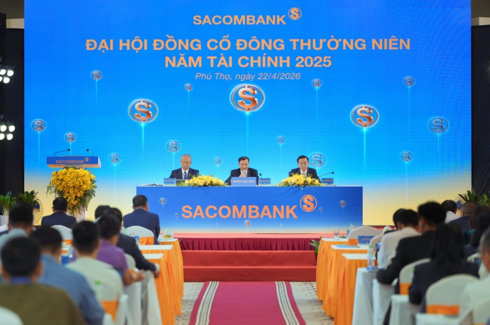 ĐHĐCĐ 2026 Sacombank: Tăng trưởng chậm lại để “làm sạch” trước khi bứt phá ĐHĐCĐ 2026 Sacombank: Tăng trưởng chậm lại để “làm sạch” trước khi bứt phá