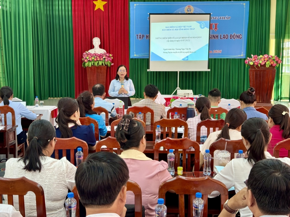 Tháng Công nhân 2026: Bảo hiểm thất nghiệp tạo “điểm tựa” vững chắc cho người lao động