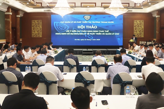 Hoàn thiện khung pháp lý cho hệ thống chợ phát triển hiện đại, bền vững