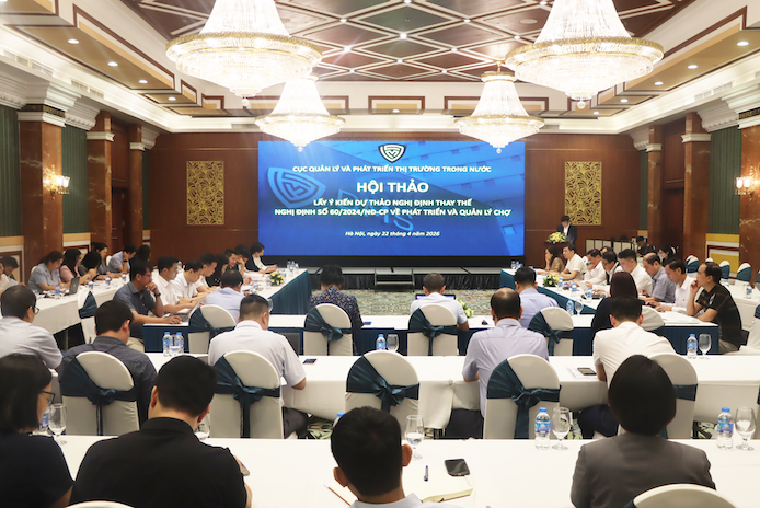 Hoàn thiện khung pháp lý cho hệ thống chợ phát triển hiện đại, bền vững Hoàn thiện khung pháp lý cho hệ thống chợ phát triển hiện đại, bền vững