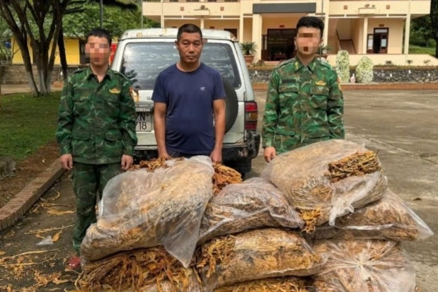 Cao Bằng: Liên tiếp phát hiện, thu giữ hơn 3 tấn nguyên liệu thuốc lá không rõ nguồn gốc