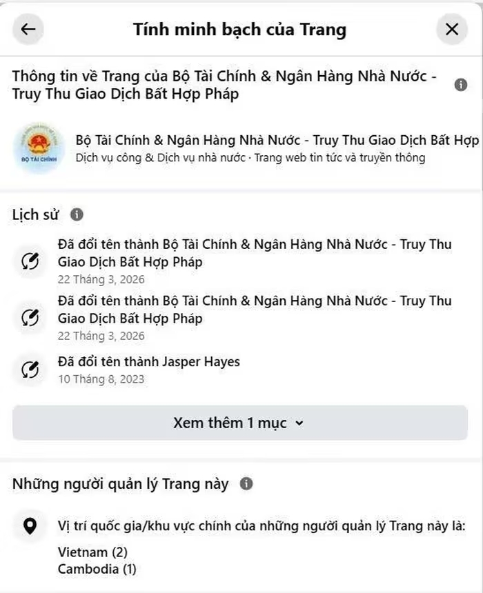 Cảnh báo thủ đoạn giả mạo Bộ Tài chính để lừa “thu hồi tiền bị chiếm đoạt” Cảnh báo thủ đoạn giả mạo Bộ Tài chính để lừa “thu hồi tiền bị chiếm đoạt”