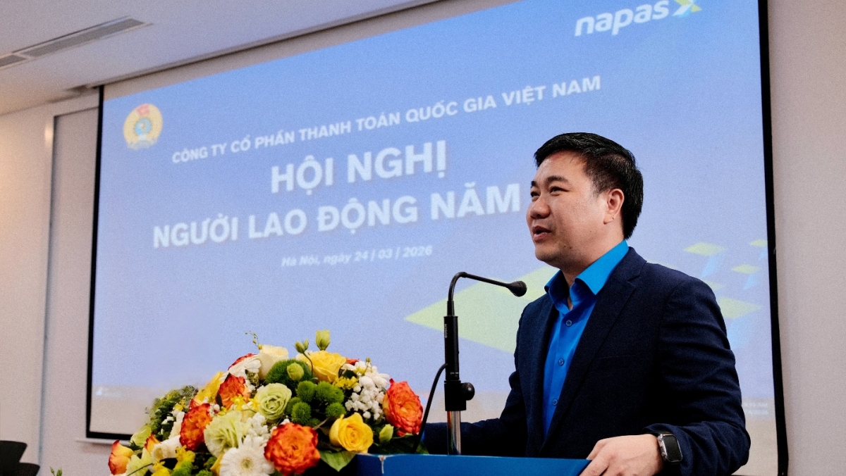 NAPAS phát huy sức mạnh nội lực tại Hội nghị Người lao động năm 2026 NAPAS phát huy sức mạnh nội lực tại Hội nghị Người lao động năm 2026