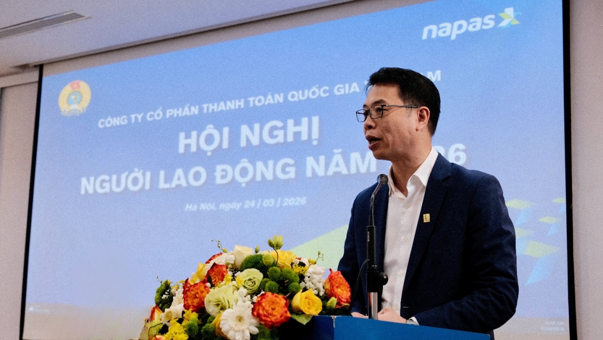NAPAS phát huy sức mạnh nội lực tại Hội nghị Người lao động năm 2026 NAPAS phát huy sức mạnh nội lực tại Hội nghị Người lao động năm 2026