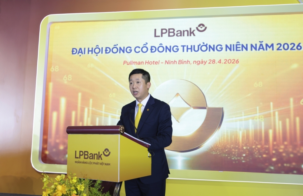 Ông Vũ Quốc Khánh, Tổng Giám đốc LPBank. Ông Vũ Quốc Khánh, Tổng Giám đốc LPBank.
