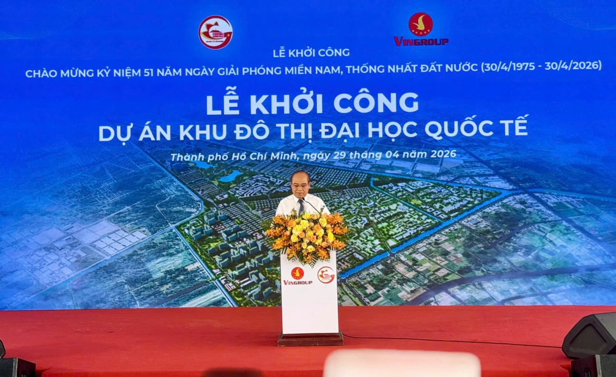 Vingroup khởi công dự án Đô thị Đại học quốc tế trị giá 2,3 tỷ USD Vingroup khởi công dự án Đô thị Đại học quốc tế trị giá 2,3 tỷ USD
