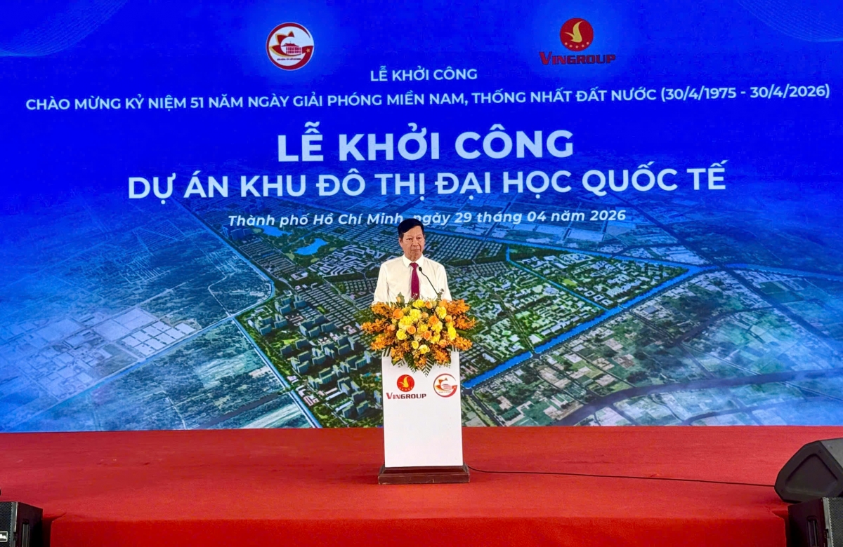 Vingroup khởi công dự án Đô thị Đại học quốc tế trị giá 2,3 tỷ USD Vingroup khởi công dự án Đô thị Đại học quốc tế trị giá 2,3 tỷ USD