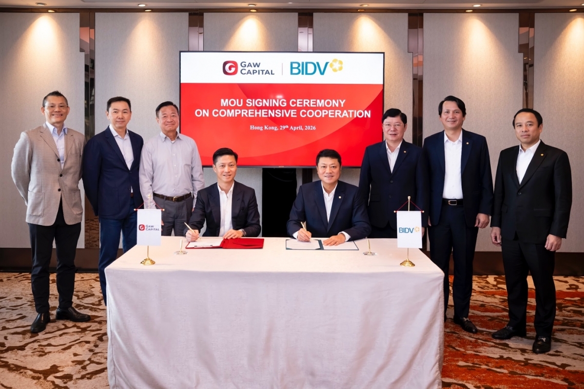 BIDV và Gaw Capital Partners tăng cường hợp tác, thúc đẩy các dự án đầu tư chất lượng cao