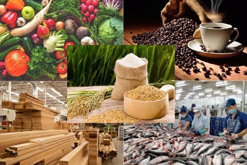 Nông lâm thuỷ sản xuất siêu gần 5,4 tỷ USD